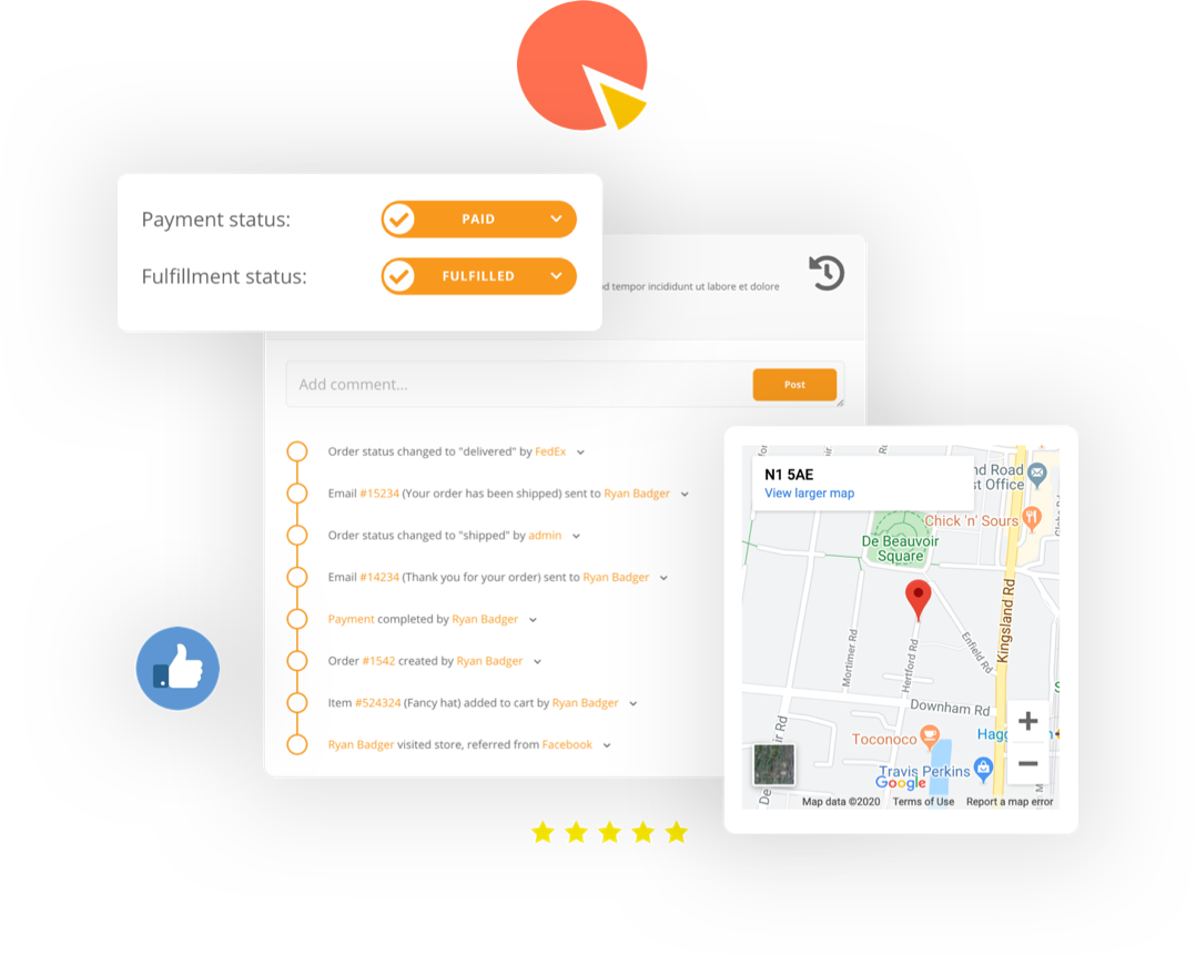 Easily setup an online store