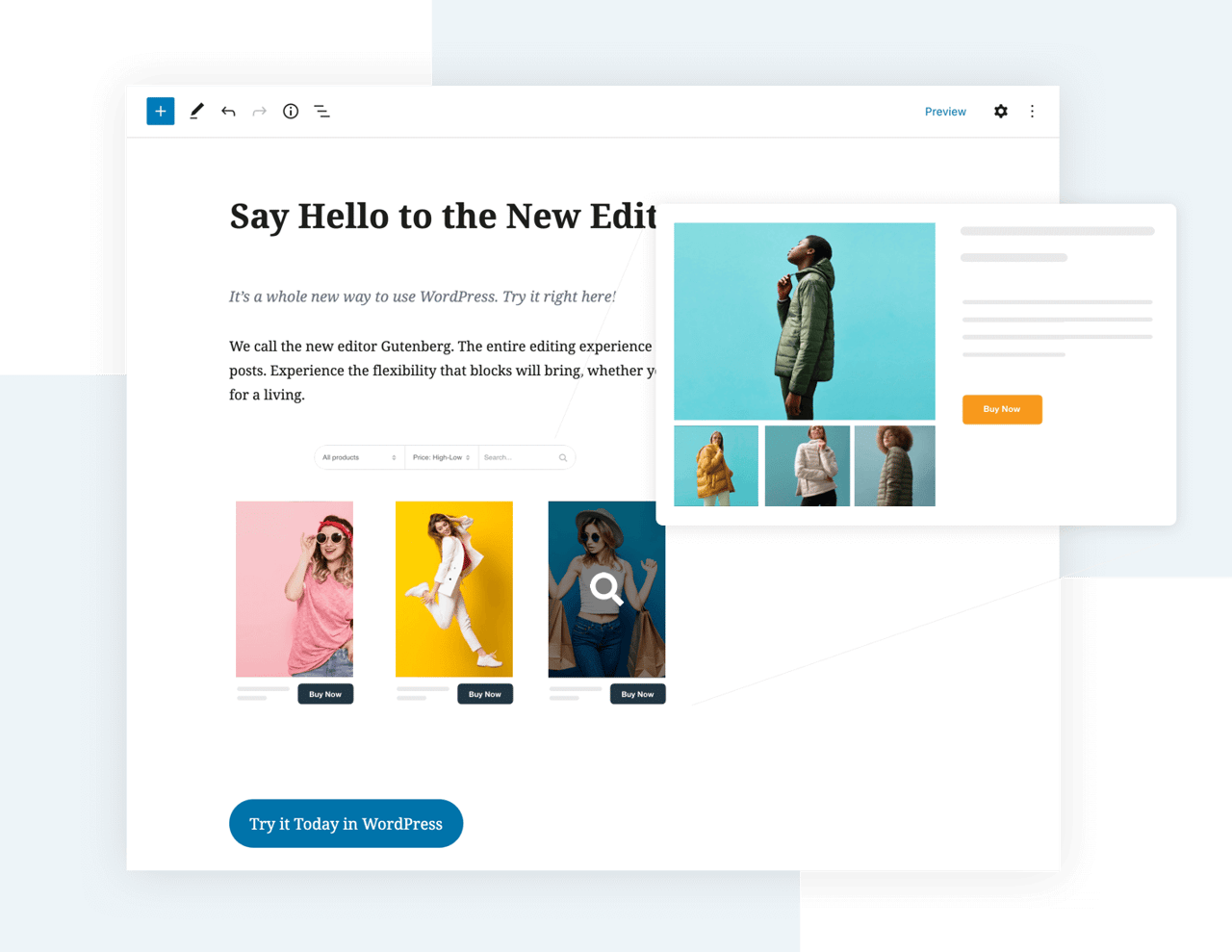 Embeddable Wordpress shopping cart Embeddable Wordpress shopping cart