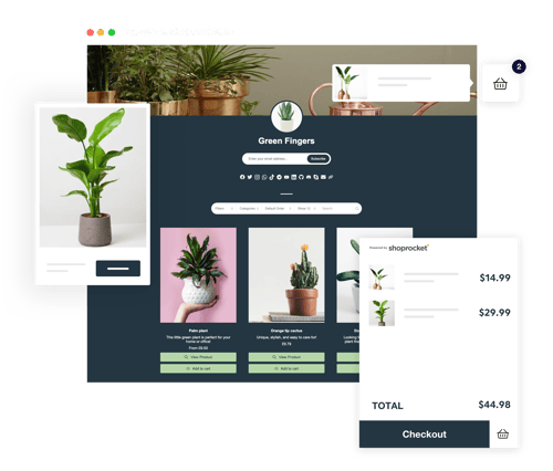 Build your online store with Shoprocket Build your online store with Shoprocket