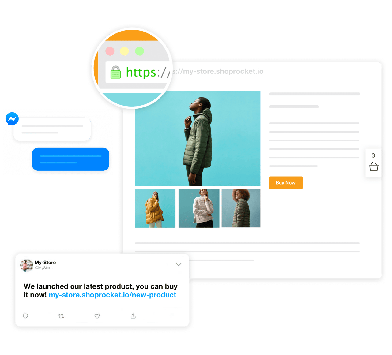 Product links for quick checkout Products links for quick checkout