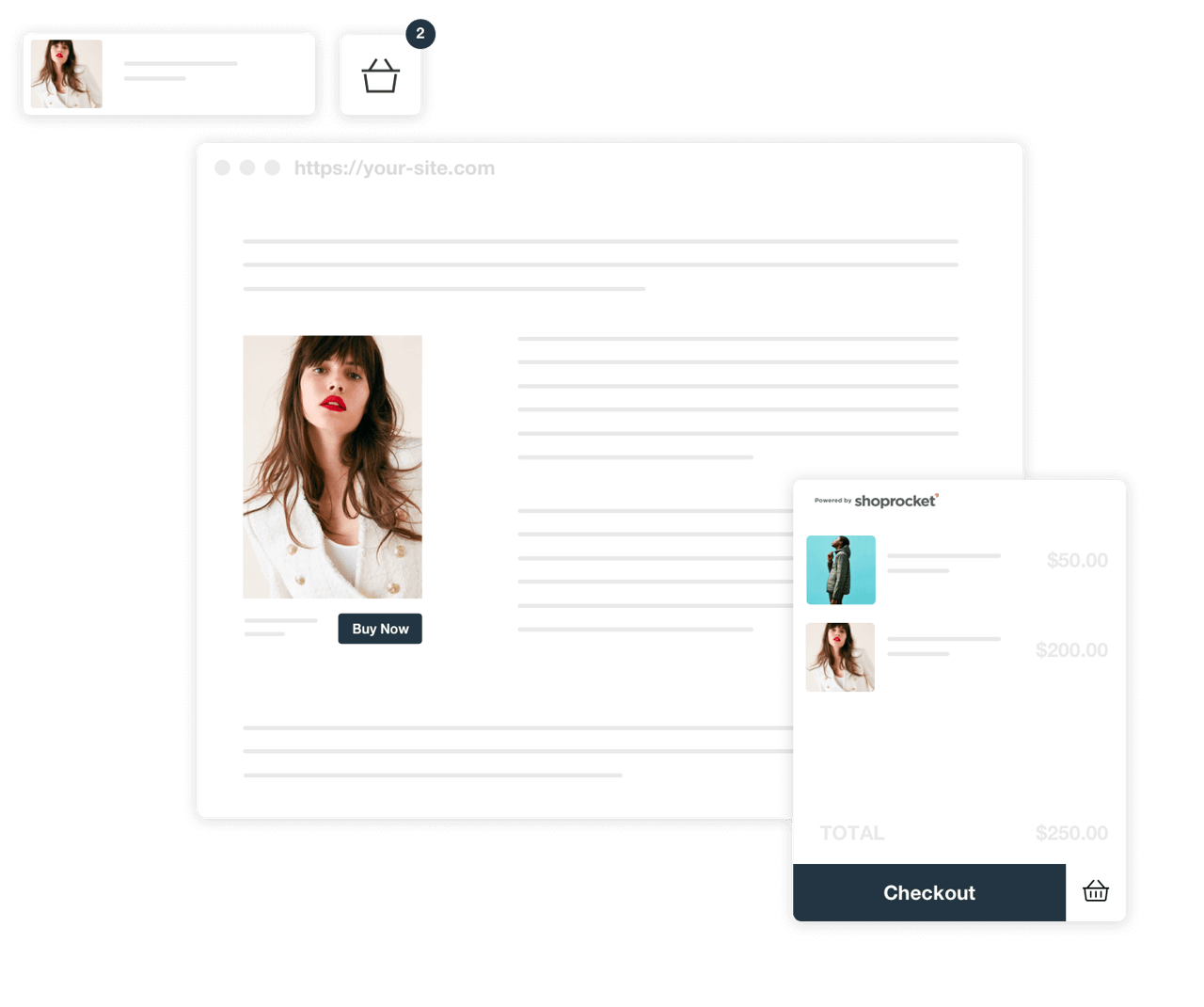 Add shopping cart to website Add shopping cart to website